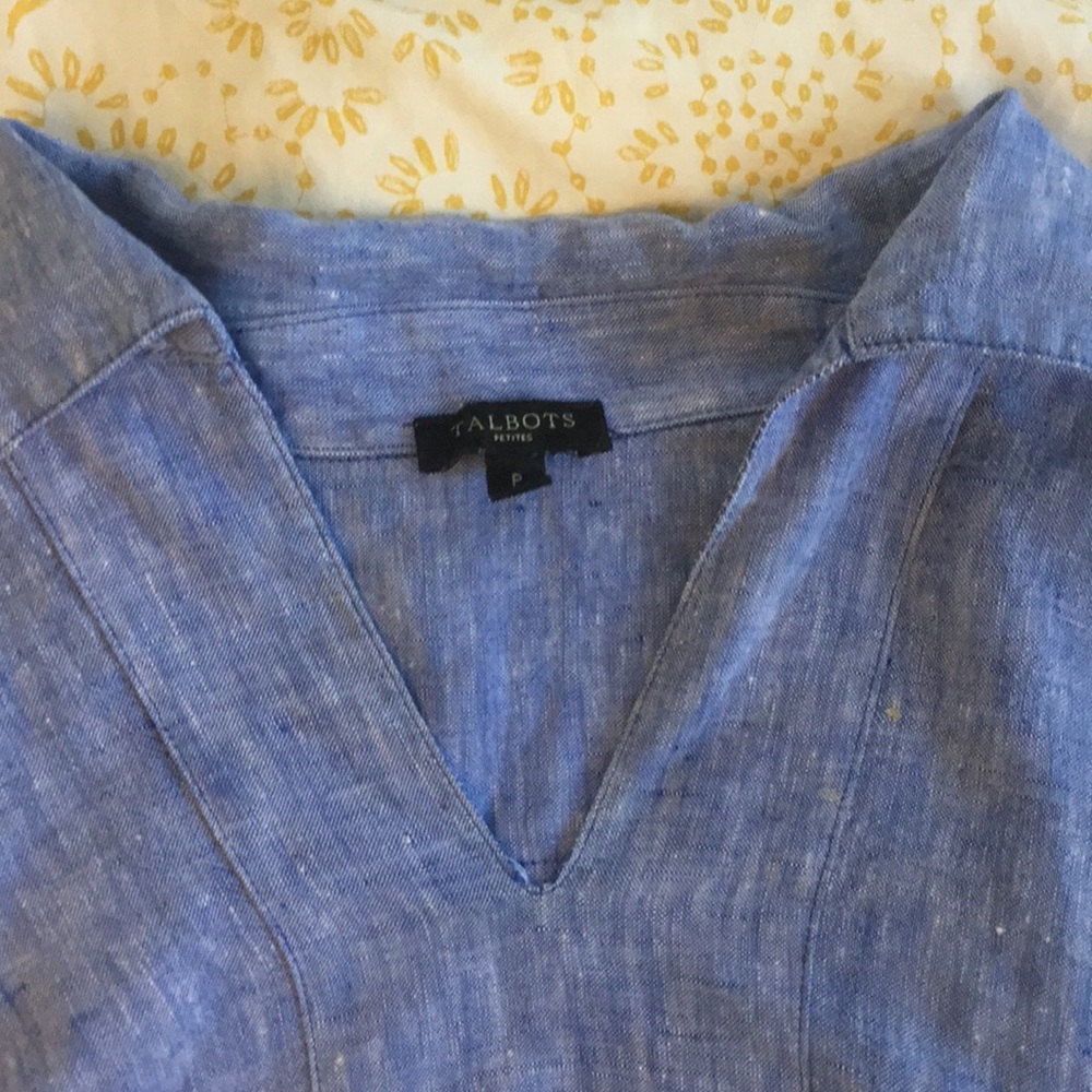 Linen tunic top - Picture 3 of 3